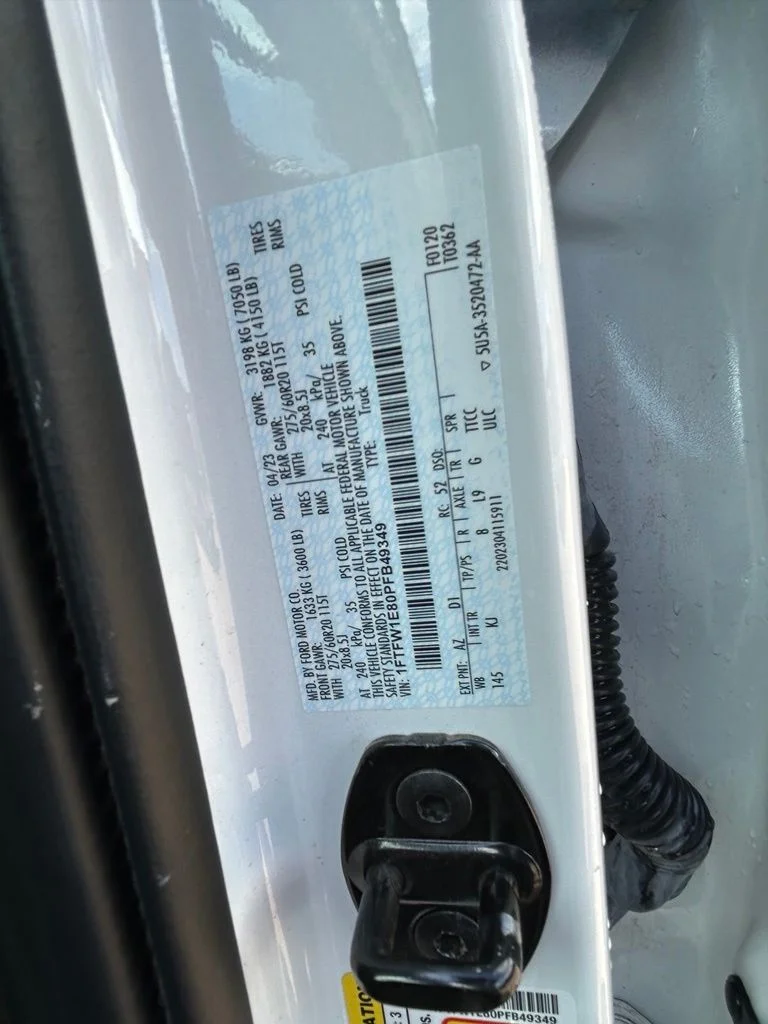 Used 2023 White Ford King Ranch image 10