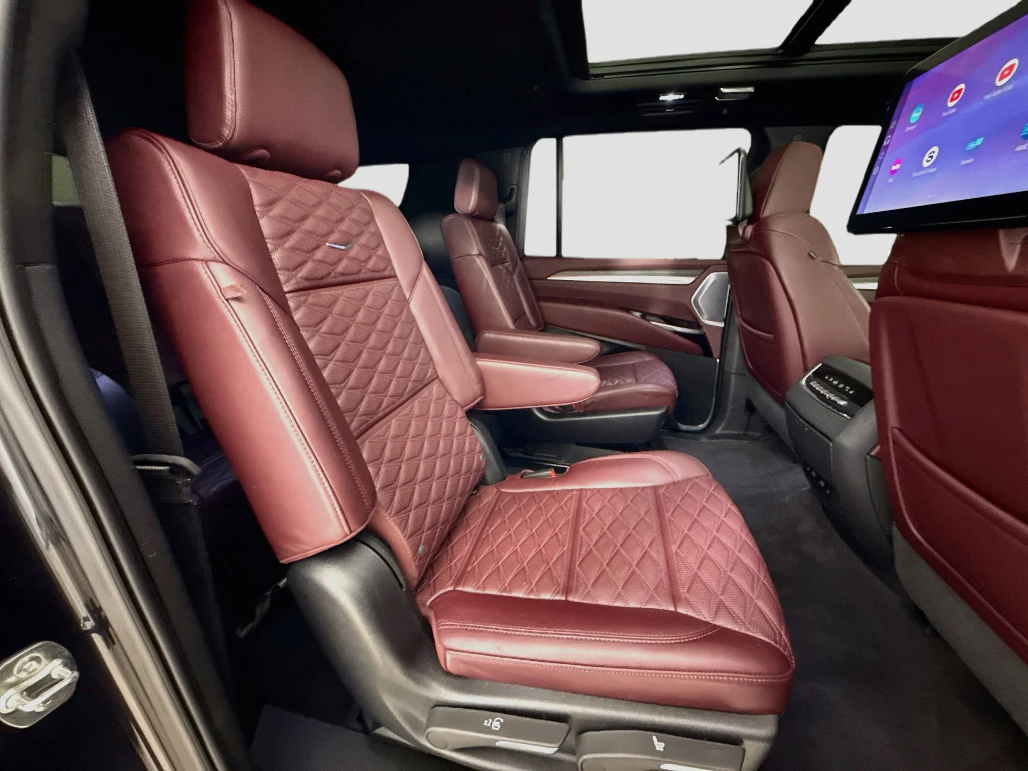 Used 2025 Galactic Gray Metallic Cadillac Sport image 32