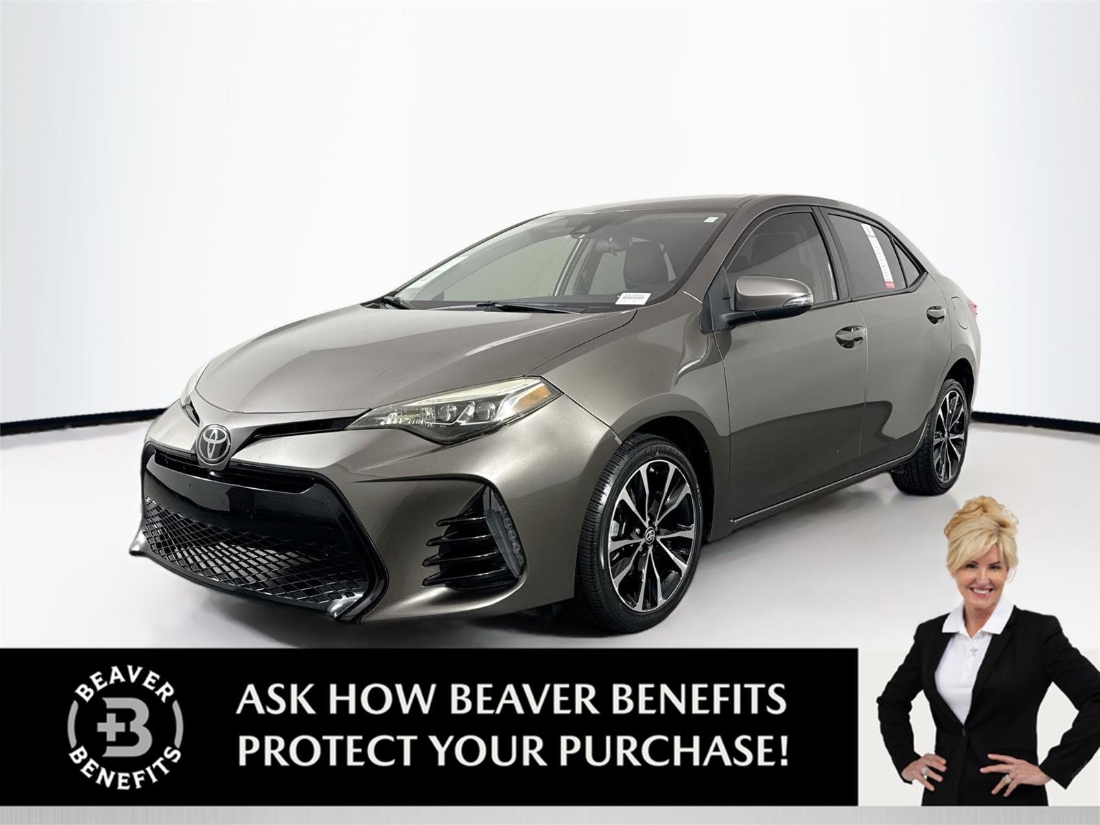 Used 2017 Falcon Gray Metallic Toyota SE image 1