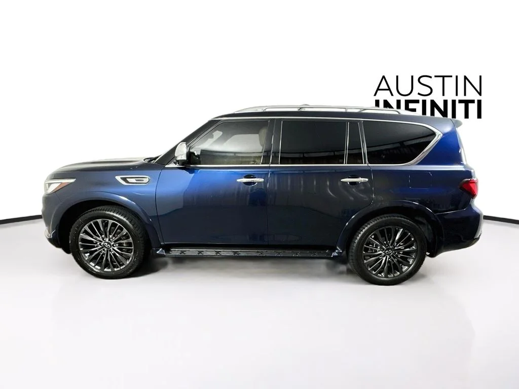 Certified Used 2022 Blue INFINITI Sensory image 4