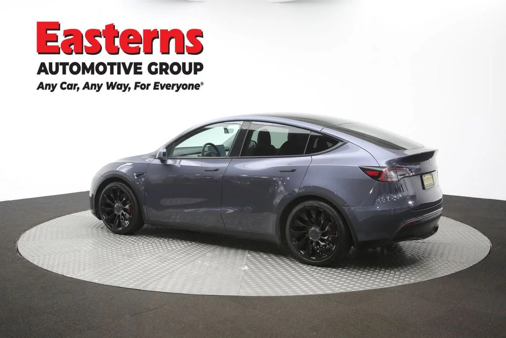 Used 2022 Gray Tesla Performance image 59