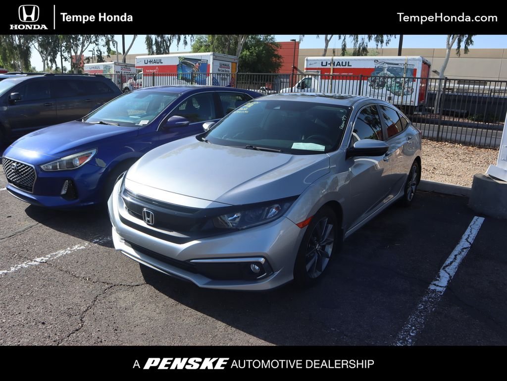 Used 2020 Lunar Silver Metallic Honda EX-L image 1