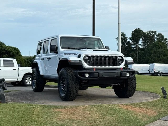 New 2026 Bright White Clearcoat Jeep Rubicon X image 2