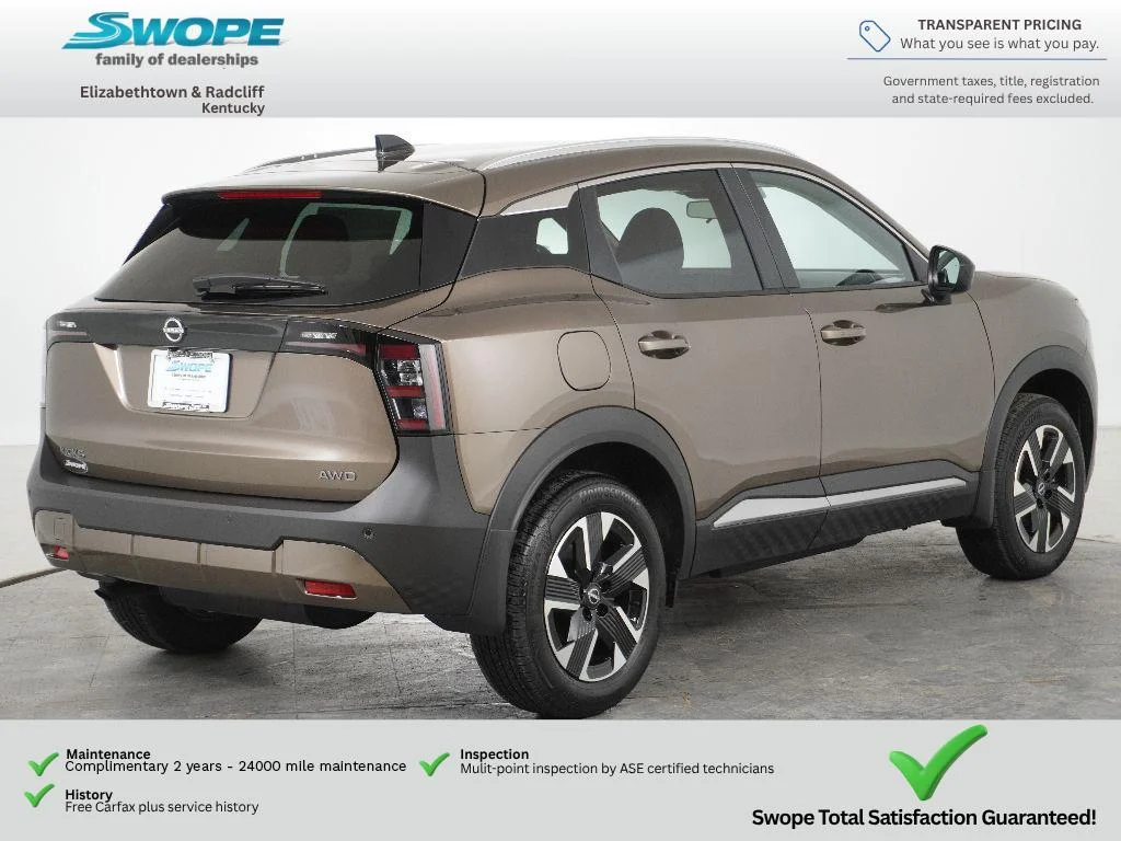 New 2026 Canyon Bronze Metallic Nissan SV image 4