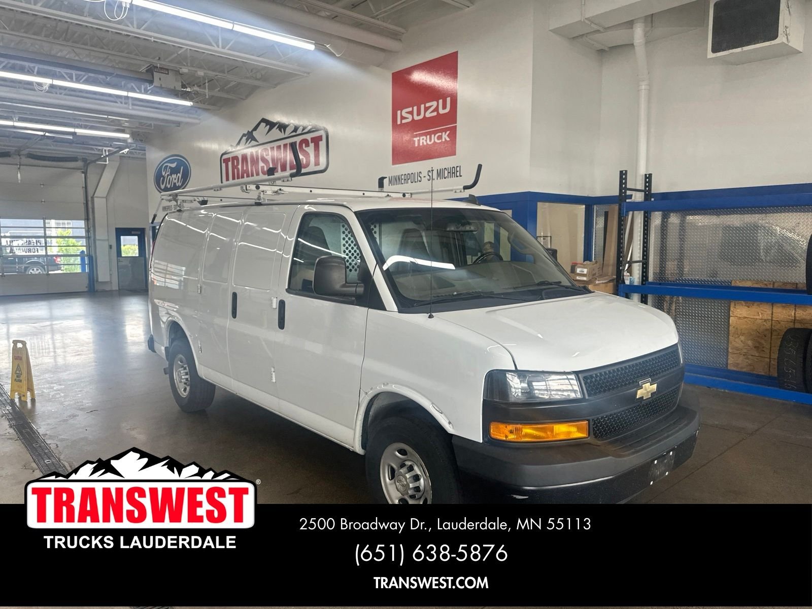Used 2021 Chevrolet Express Cargo Work Van with VIN 1GCWGAF75M1165252 for sale in Minneapolis, Minnesota