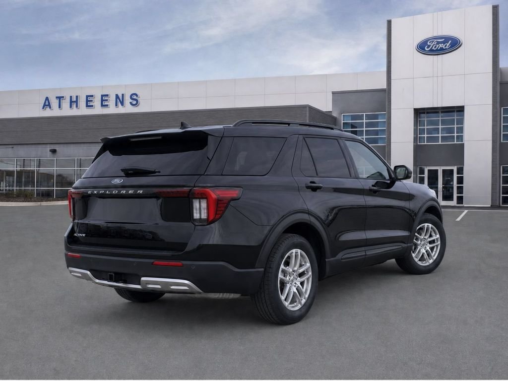 New 2026 Agate Black Metallic Ford Active image 3