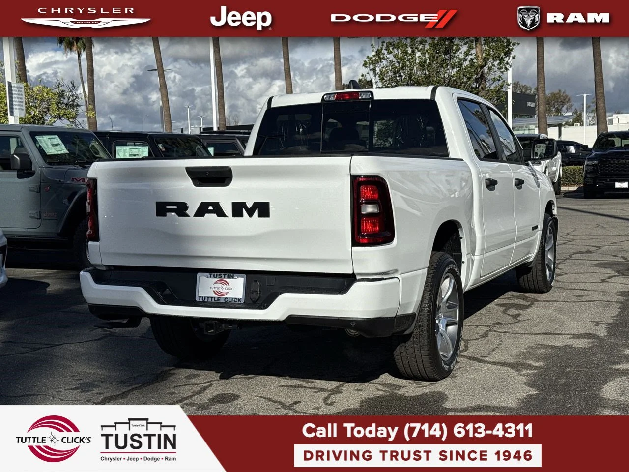 New 2026 Bright White Clear-Coat Exterior Paint RAM Express image 10