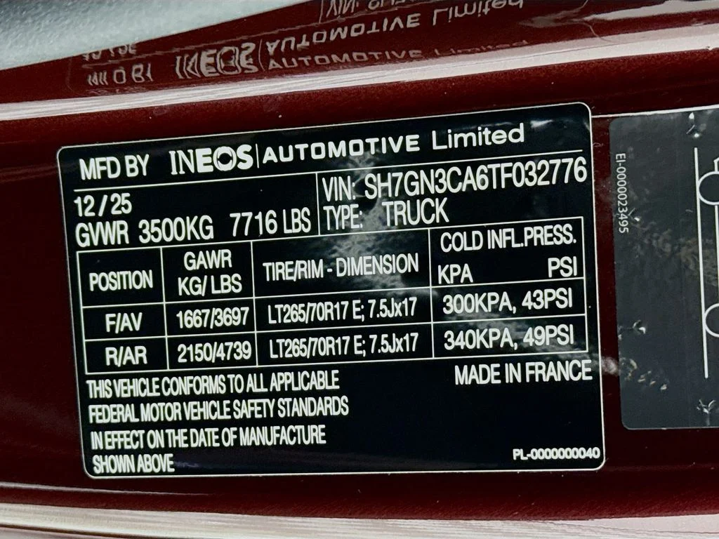 New 2026 Red INEOS Fieldmaster Edition image 25