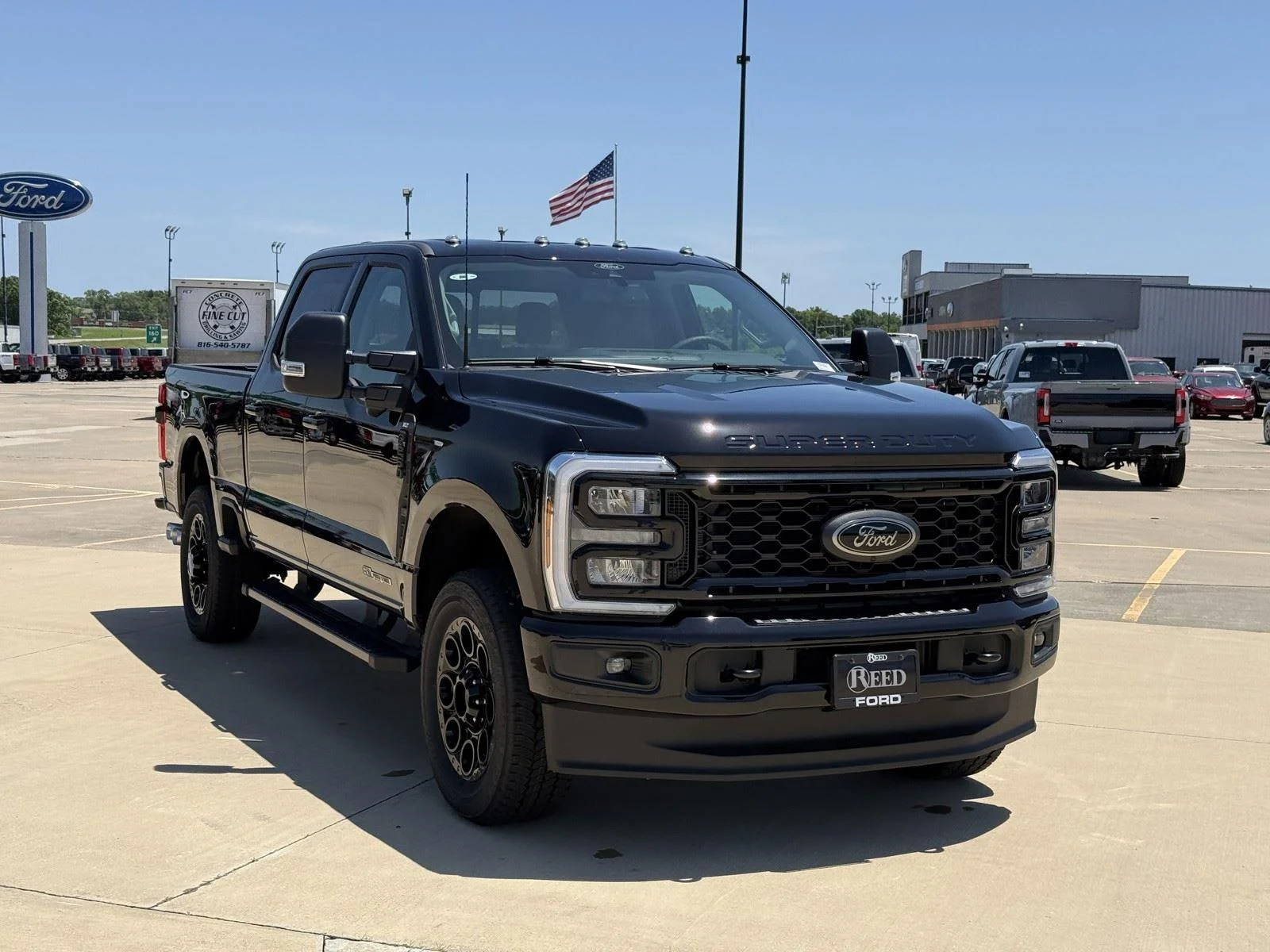 New 2026 Agate Black Metallic Ford F-250® XLT image 2