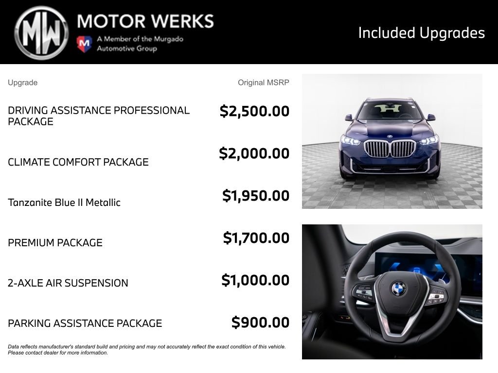 New 2026 Tanzanite Blue II Metallic BMW xDrive40i image 4