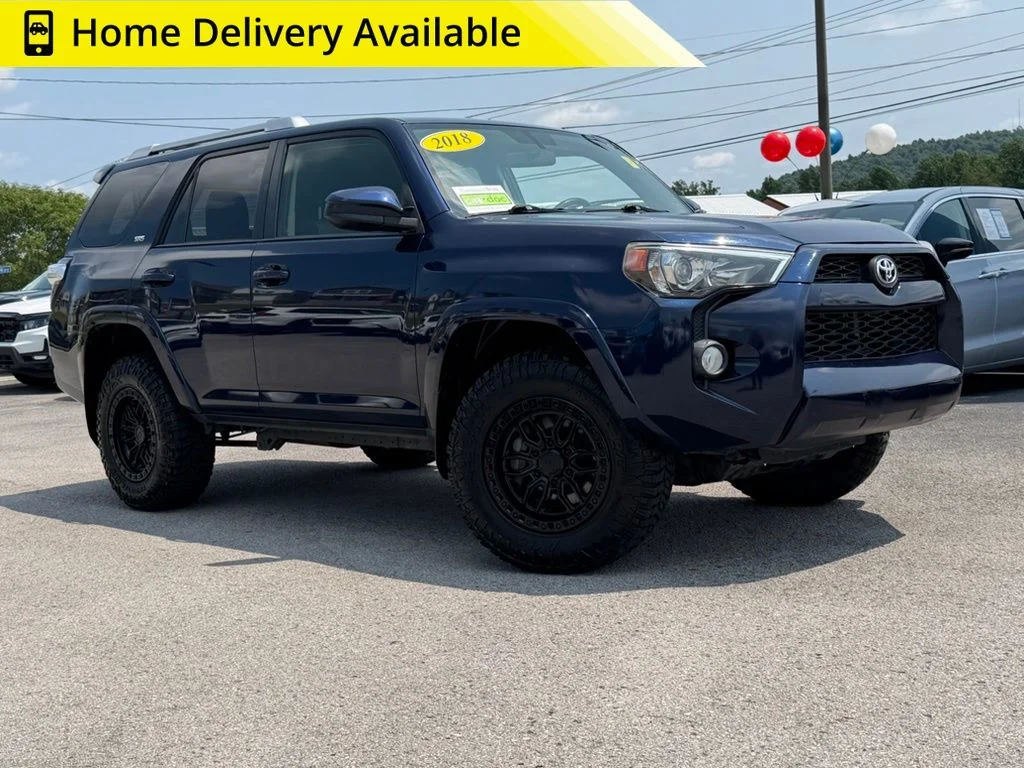Used 2018 Nautical Blue Metallic Toyota SR5 image 1