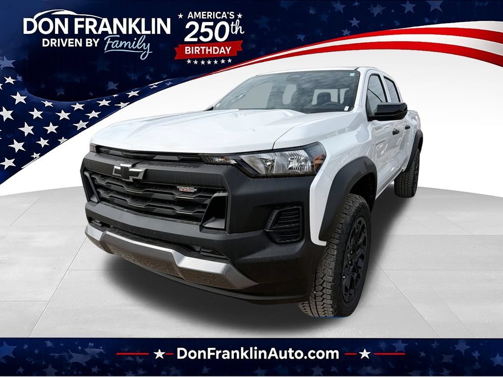 New 2026 Summit White Chevrolet Trail Boss image 1