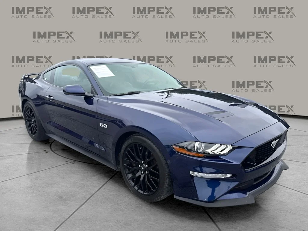 Used 2018 Blue Ford GT Premium image 4