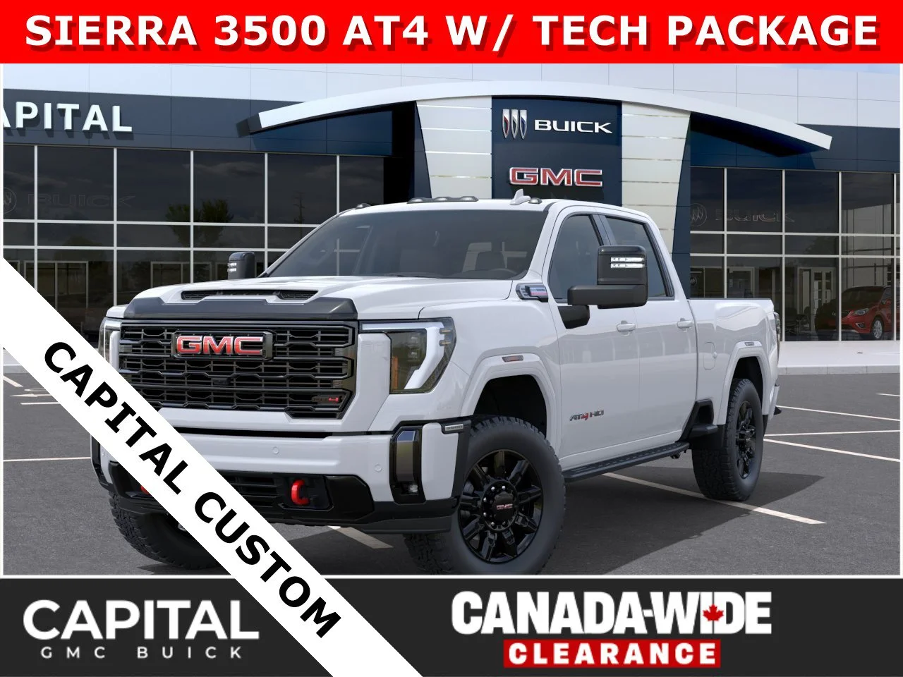 New 2026 Summit White GMC AT4 image 1