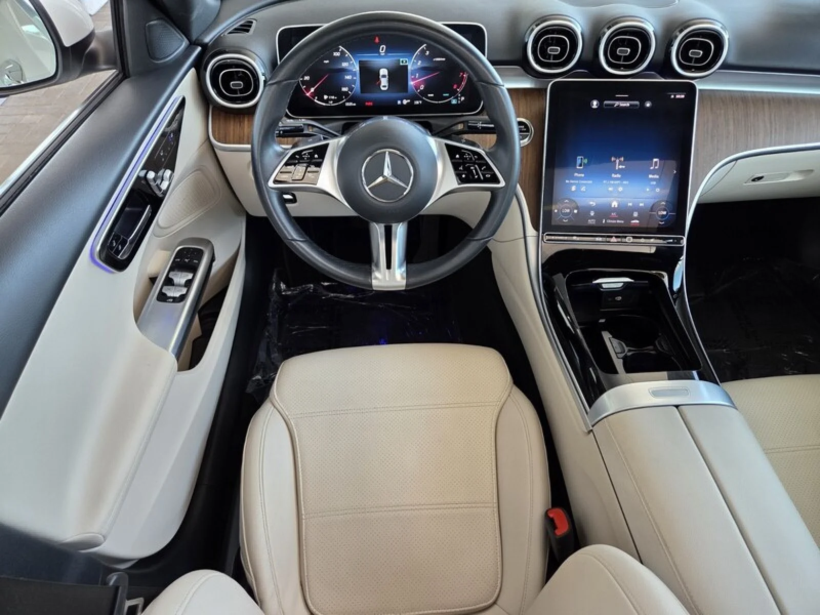 Certified Used 2024 Polar White Mercedes-Benz C 300 image 16