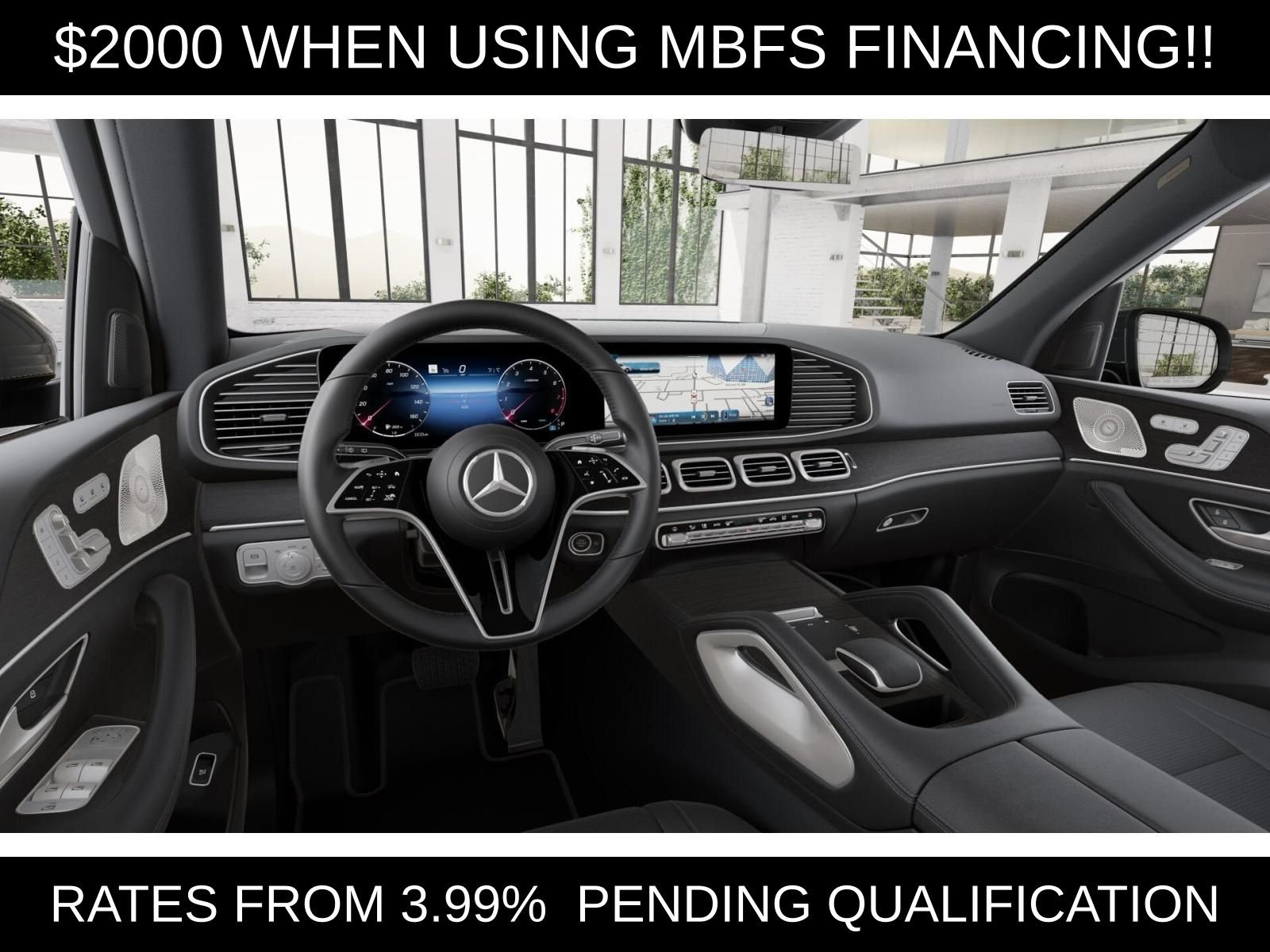 New 2026 MANUFAKTUR Moonlight White Magno Mercedes-Benz GLE 450 image 3
