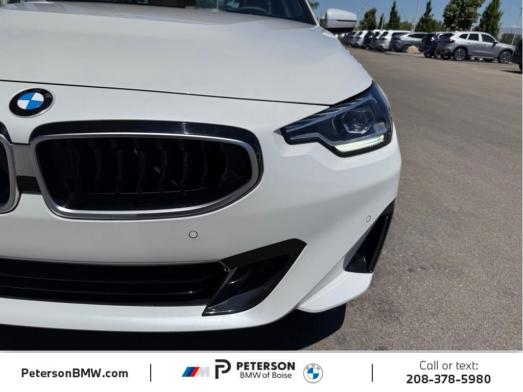 Certified Used 2025 Mineral White Metallic BMW 230i xDrive image 35