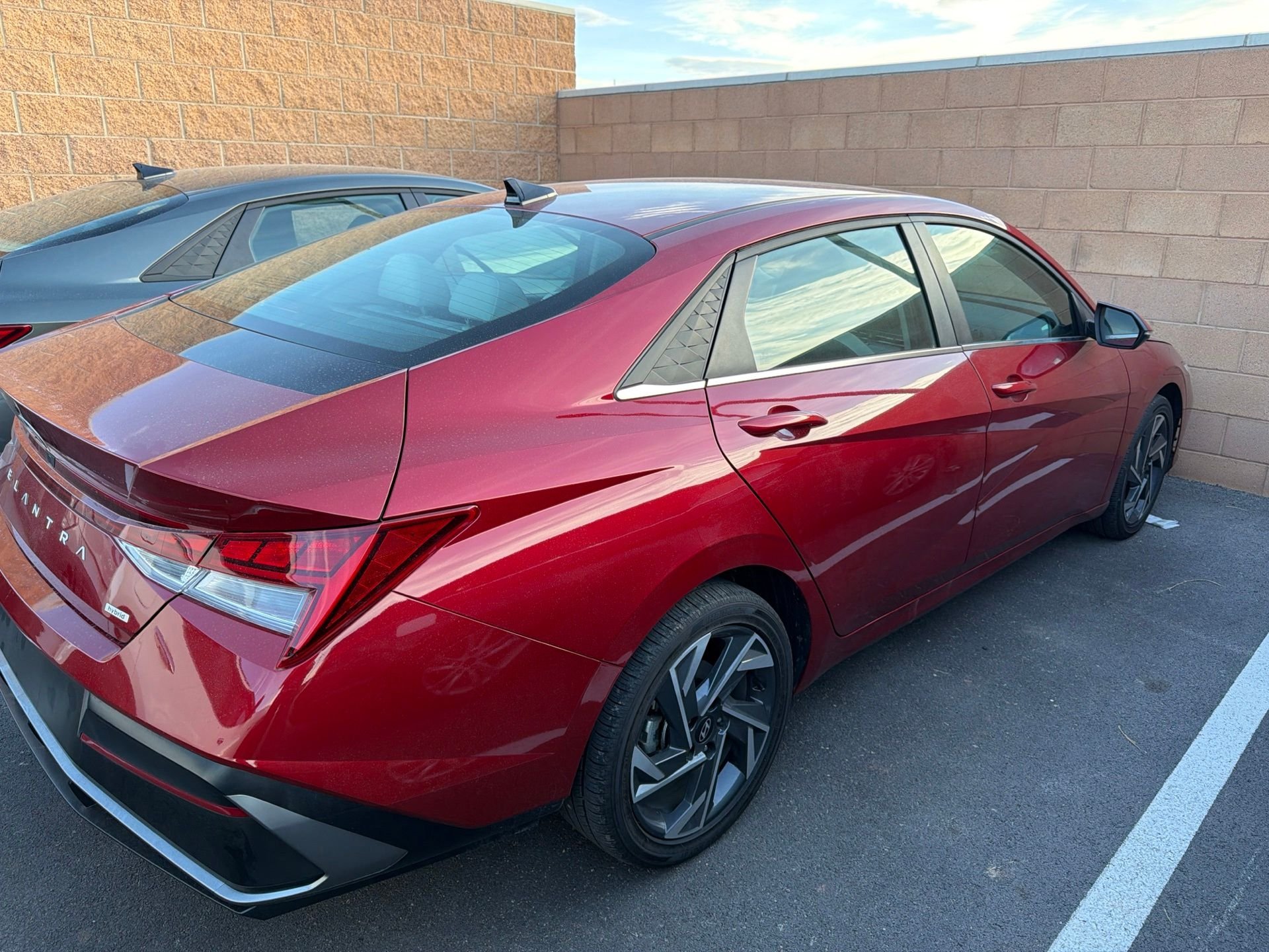 Certified Used 2025 Red Hyundai Limited image 4