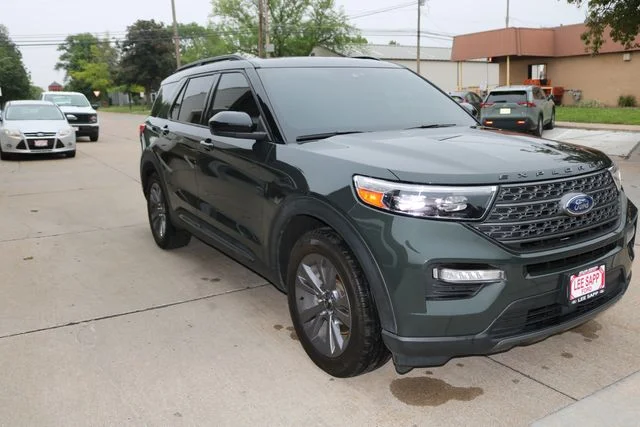 Used 2022 Green Metallic Ford XLT image 38