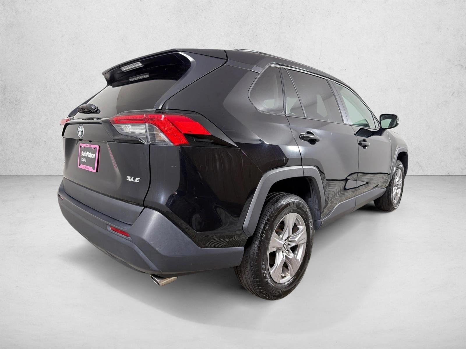 Used 2025 Midnight Black Metallic Toyota XLE image 3