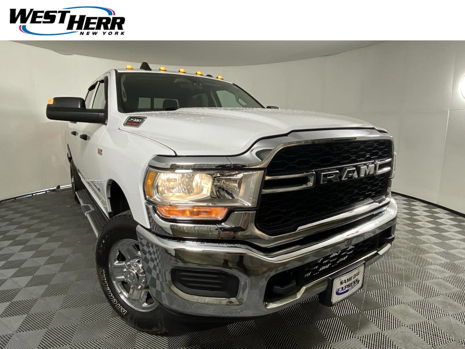 Used 2019 Bright White Clearcoat Ram Tradesman image 1