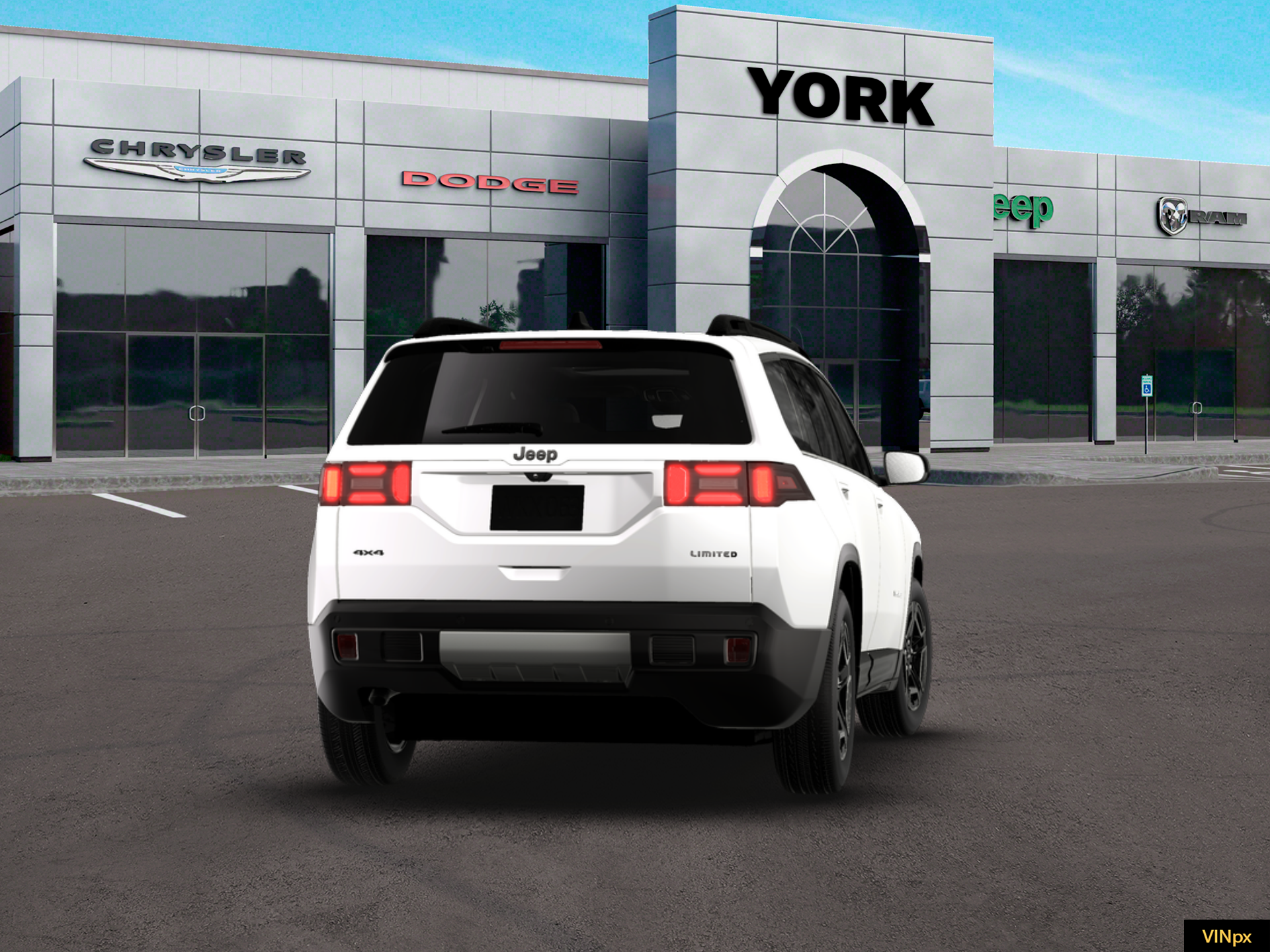 New 2026 Bright White Clearcoat Jeep Limited image 14