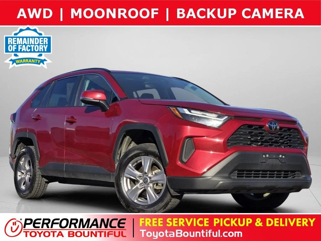 Used 2024 Ruby Flare Pearl Toyota XLE image 1