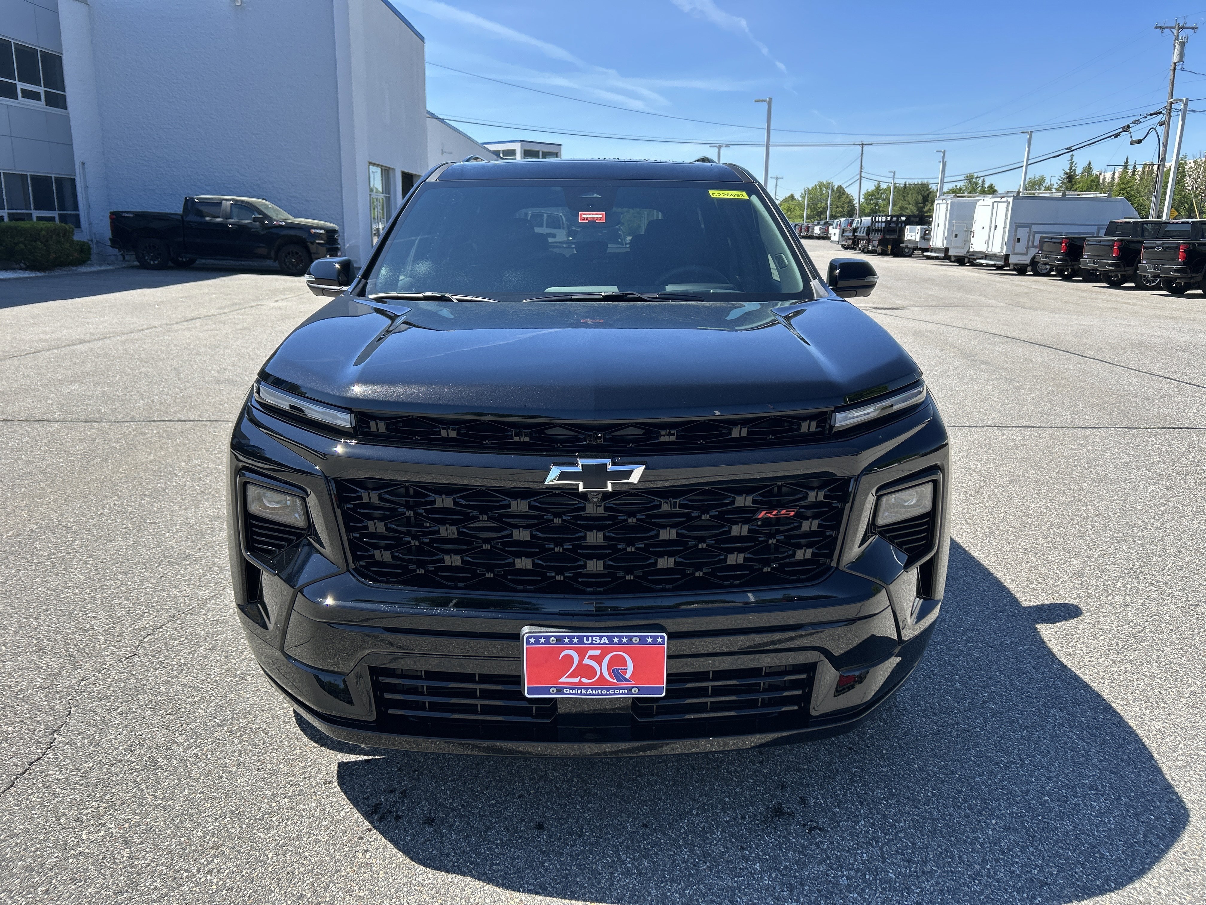 New 2026 Mosaic Black Metallic Chevrolet RS image 3