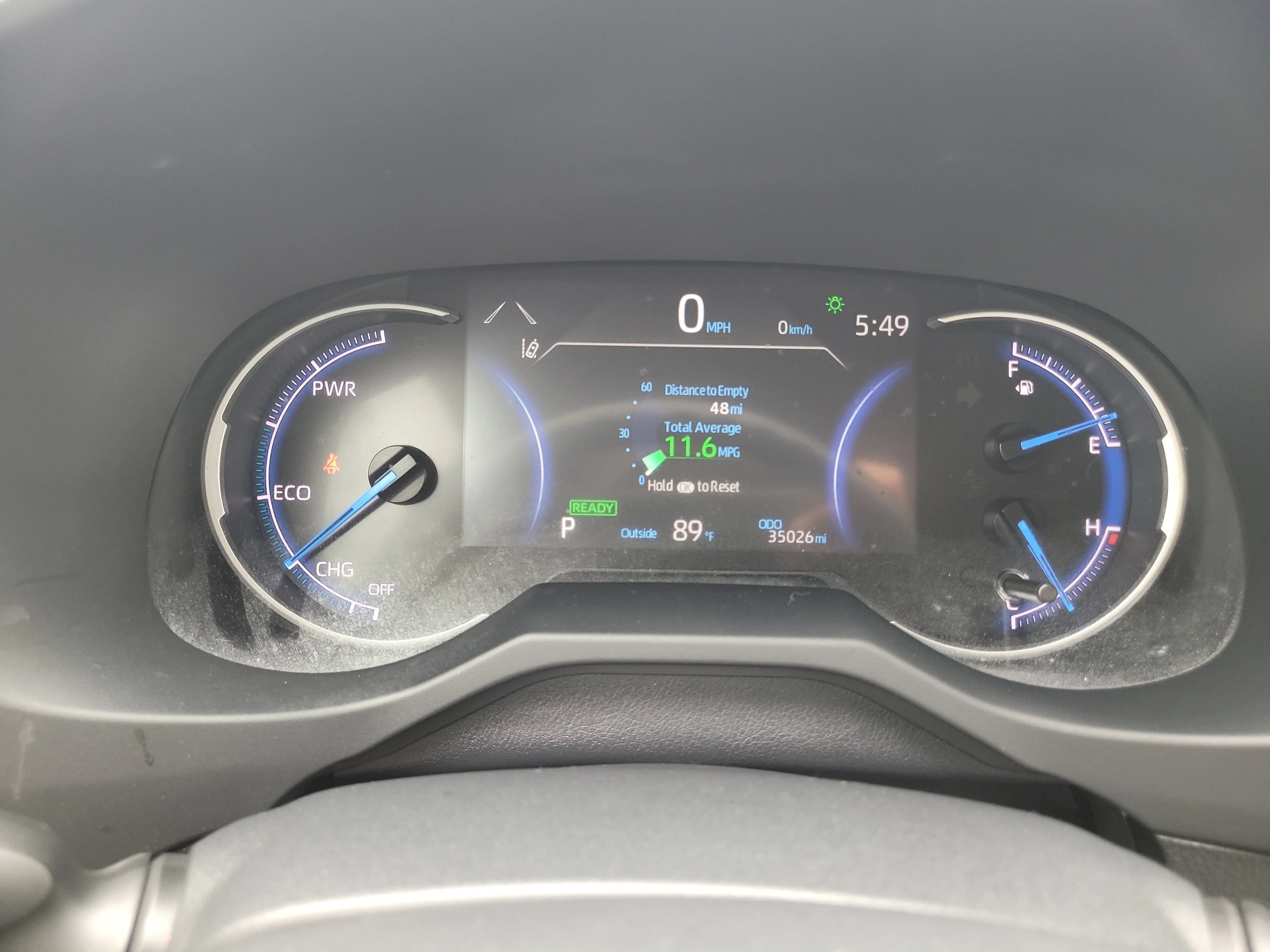 Used 2024 Magnetic Gray Metallic Toyota Hybrid LE image 27