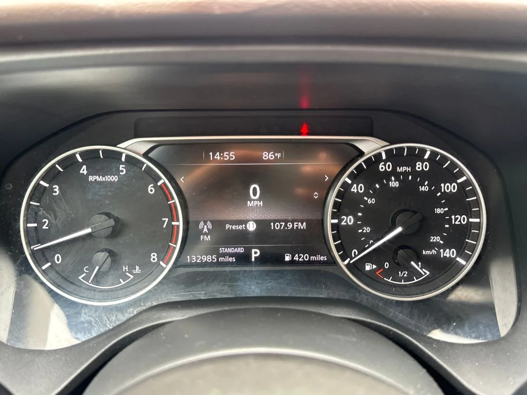 Used 2021 Super Black Nissan SV image 21