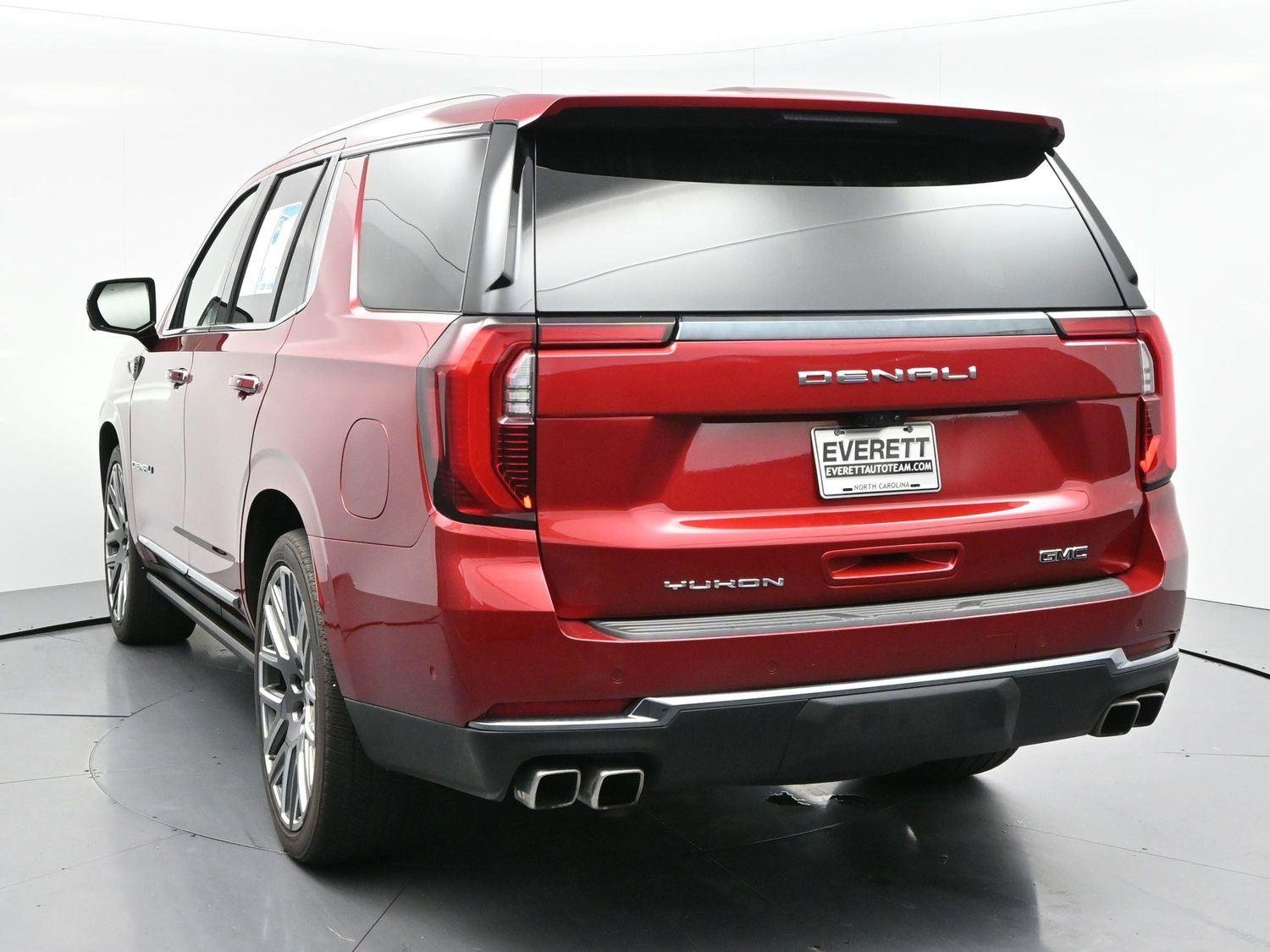 Used 2025 Volcanic Red Tintcoat GMC Denali Ultimate image 6