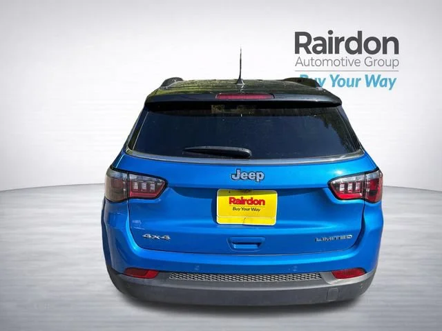 Used 2025 Hydro Blue Pearlcoat Jeep Limited image 6