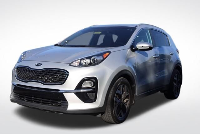 Used 2020 Sparkling Silver Kia EX image 6