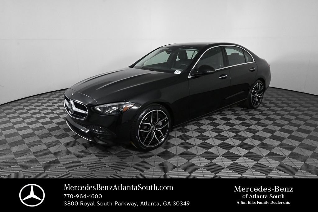 Certified Used 2026 Black Mercedes-Benz C 300 image 1