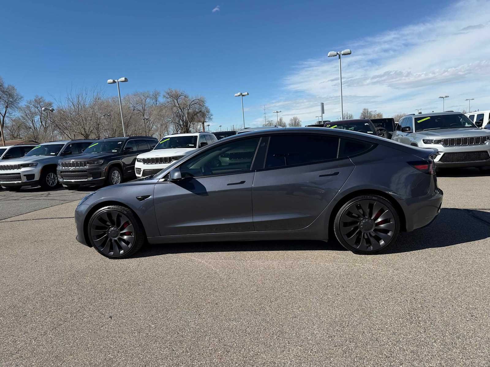Used 2023 Tesla Model 3 Performance with VIN 5YJ3E1EC2PF634249 for sale in West Bountiful, UT