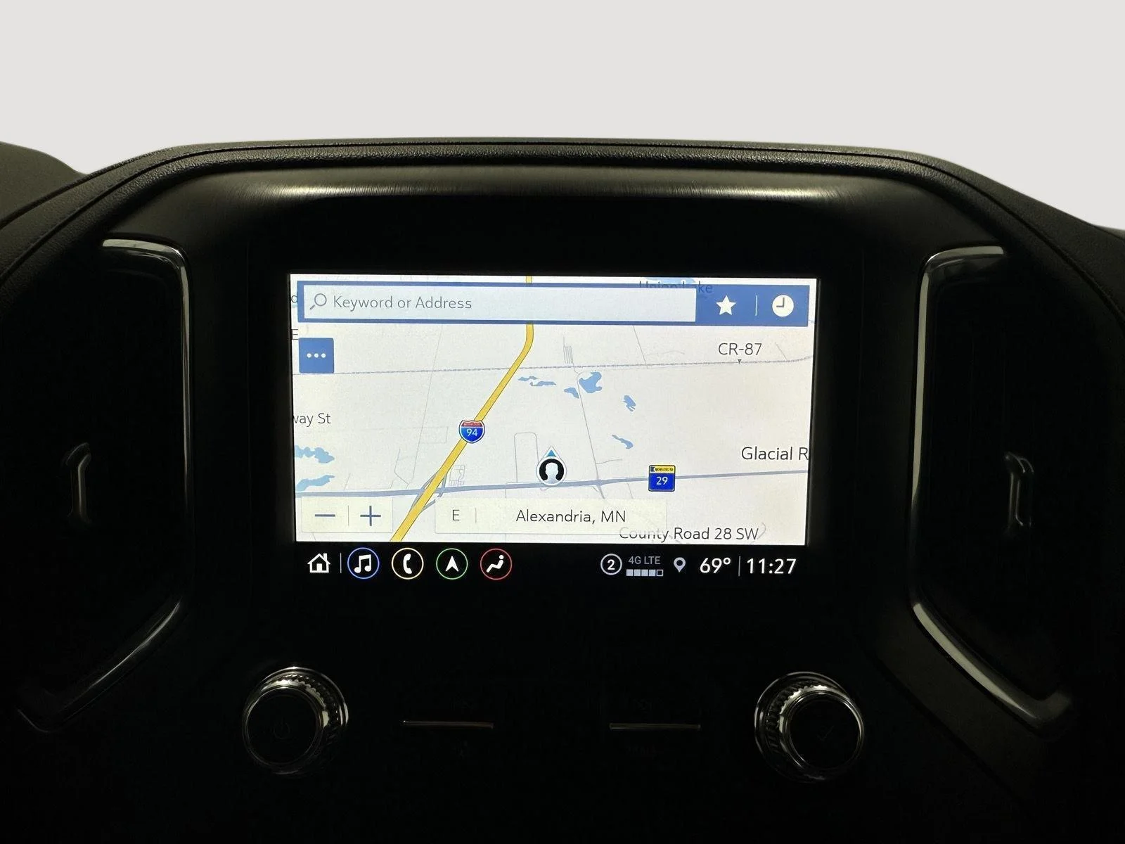 Used 2021 SUMMIT WHITE GMC AT4 image 12
