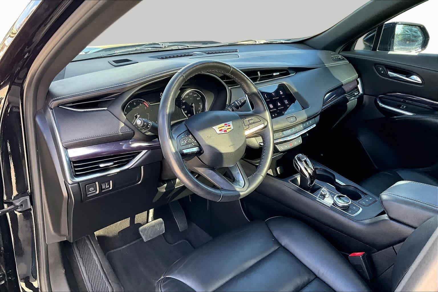 Used 2023 Stellar Black Metallic Cadillac FWD Luxury image 31