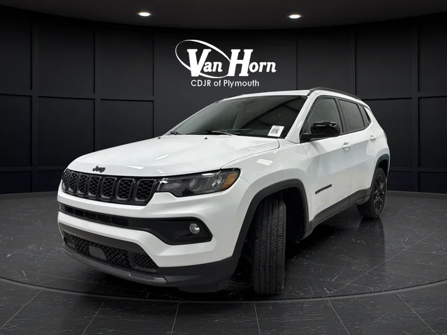 New 2026 Bright White Clear-Coat Exterior Paint Jeep Latitude image 3