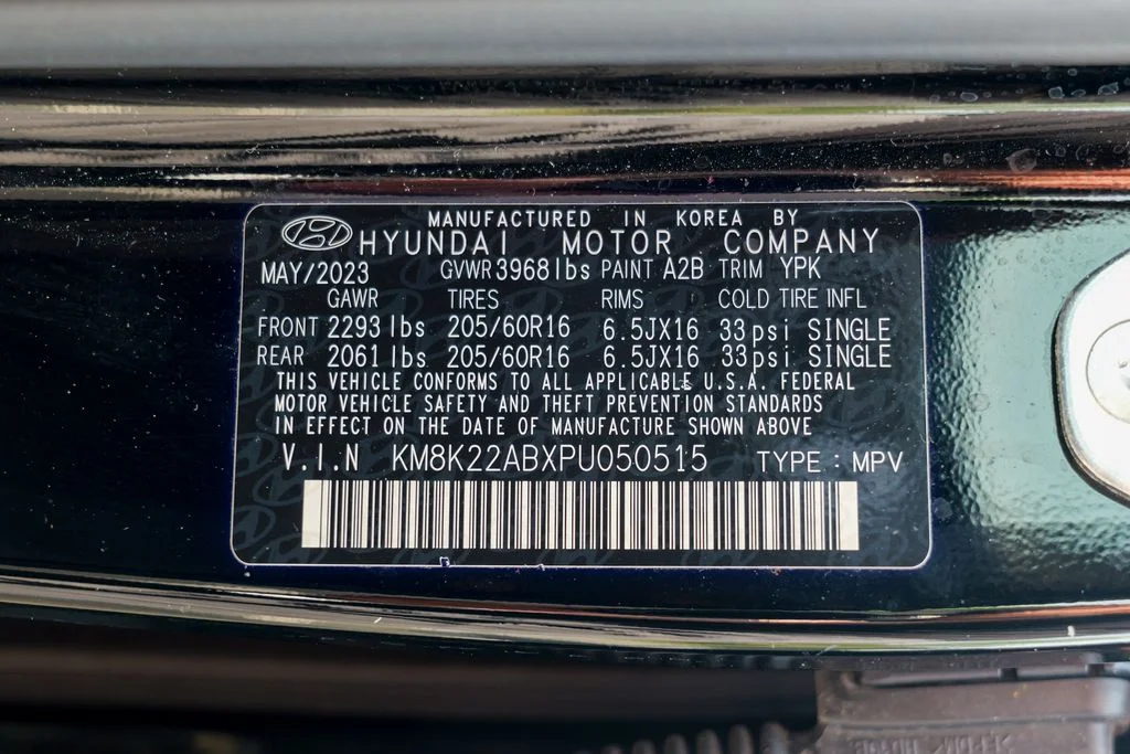 Used 2023 Abyss Black Pearl Hyundai SE image 60