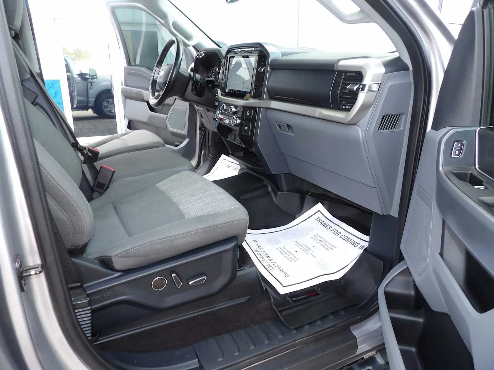 Used 2021 Iconic Silver Metallic Ford XLT image 14