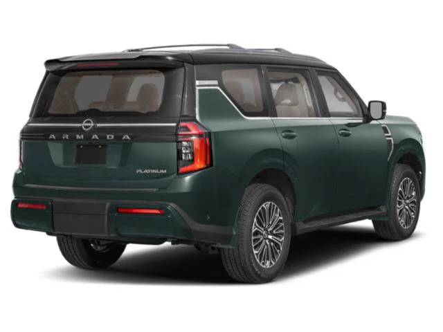 New 2026 Alpine Metallic / Super Black Two-tone Nissan Platinum image 2