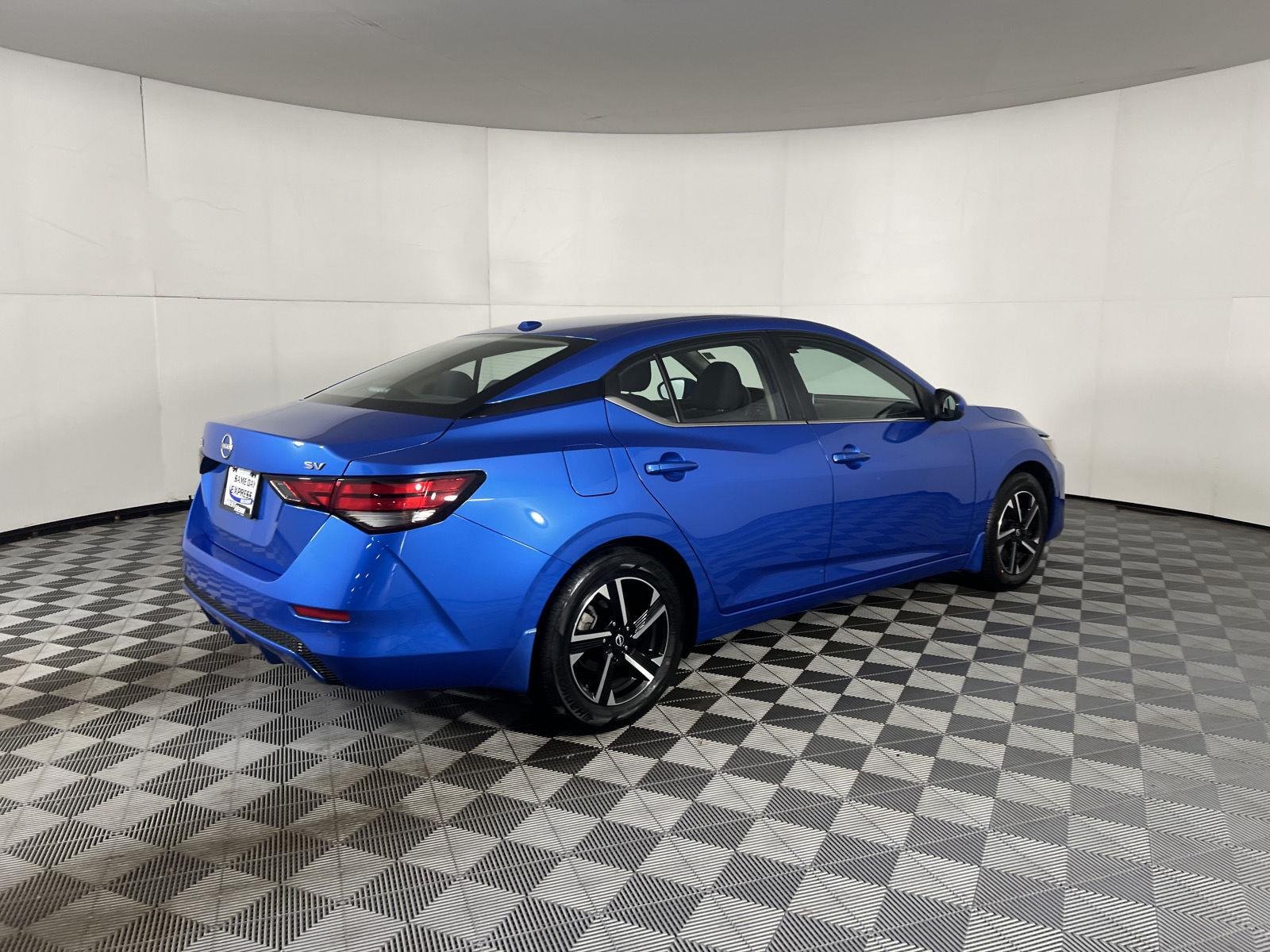 Used 2024 Electric Blue Metallic Nissan SV image 8