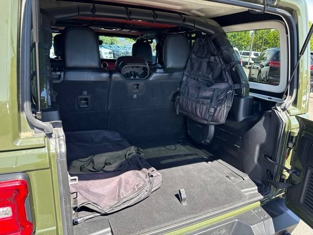 Used 2021 Sarge Green Clearcoat Jeep Unlimited Rubicon image 14