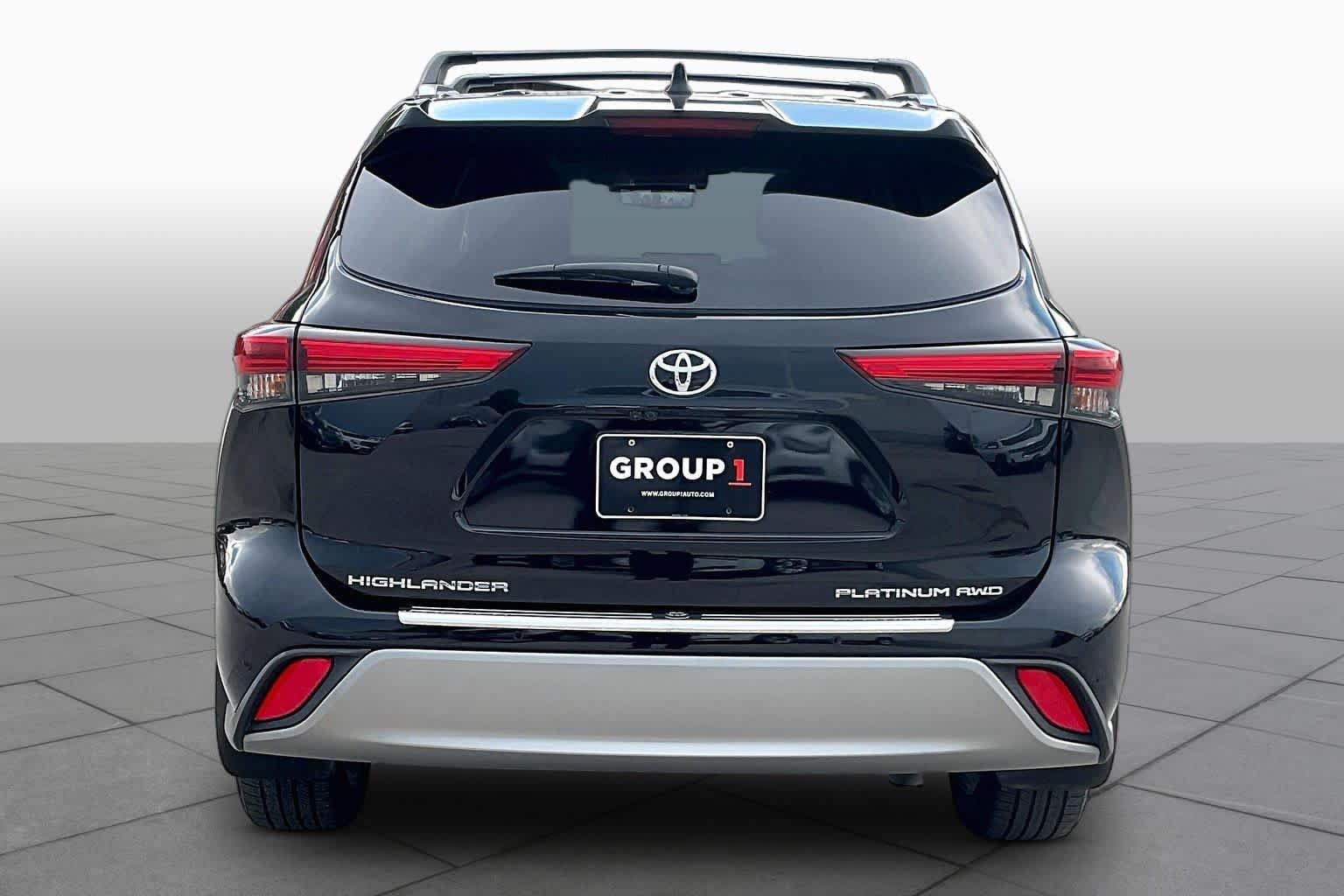 Used 2022 Midnight Black Metallic Toyota Platinum image 5