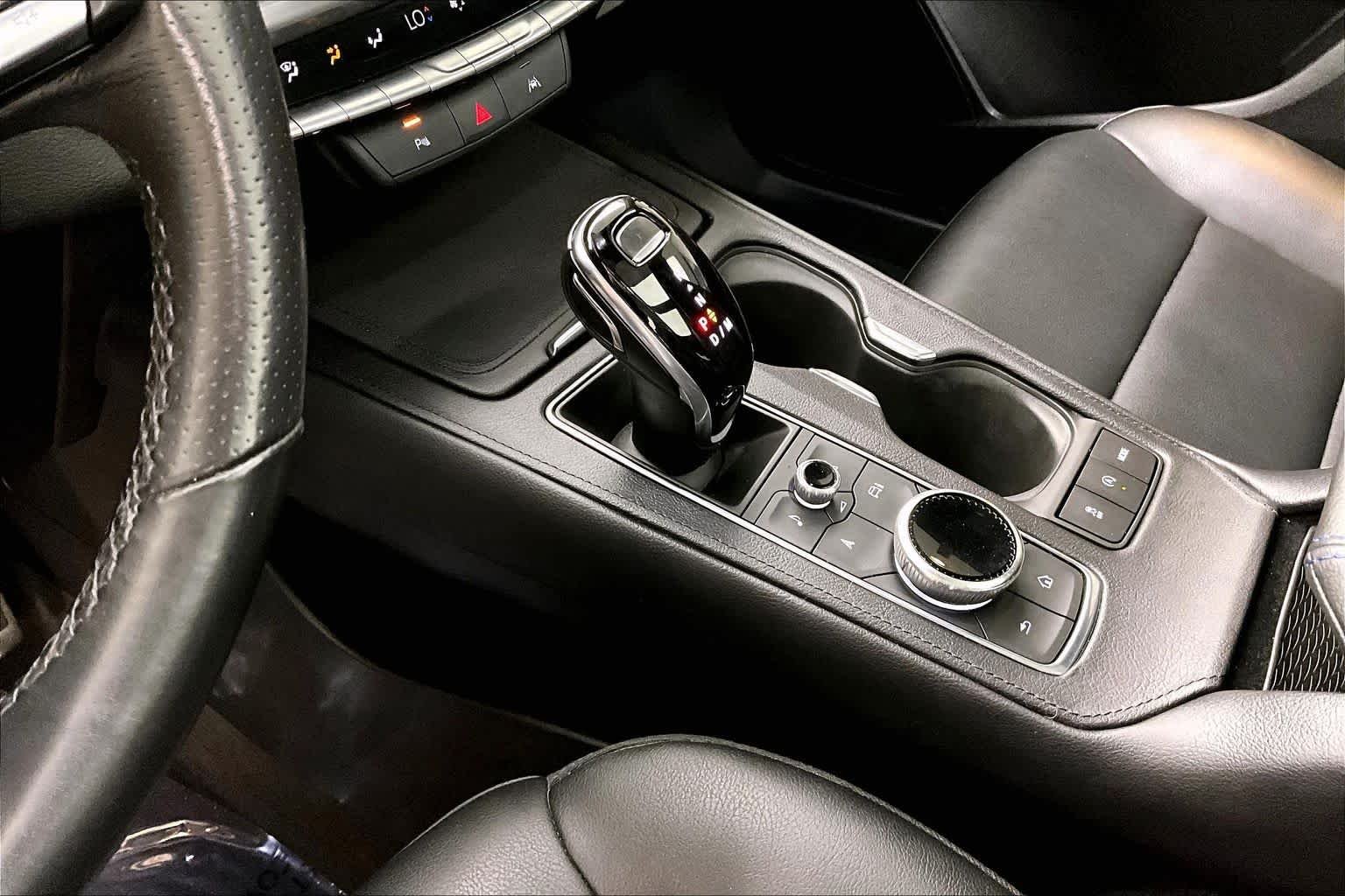 Used 2024 Stellar Black Metallic Cadillac FWD Sport image 17