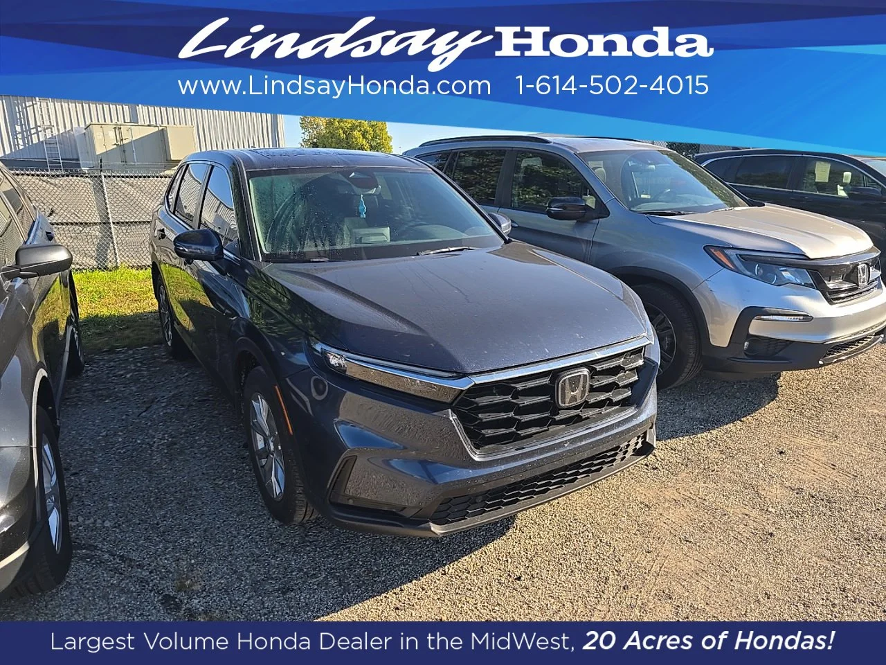 Used 2024 Canyon River Blue Metallic Honda EX-L image 3