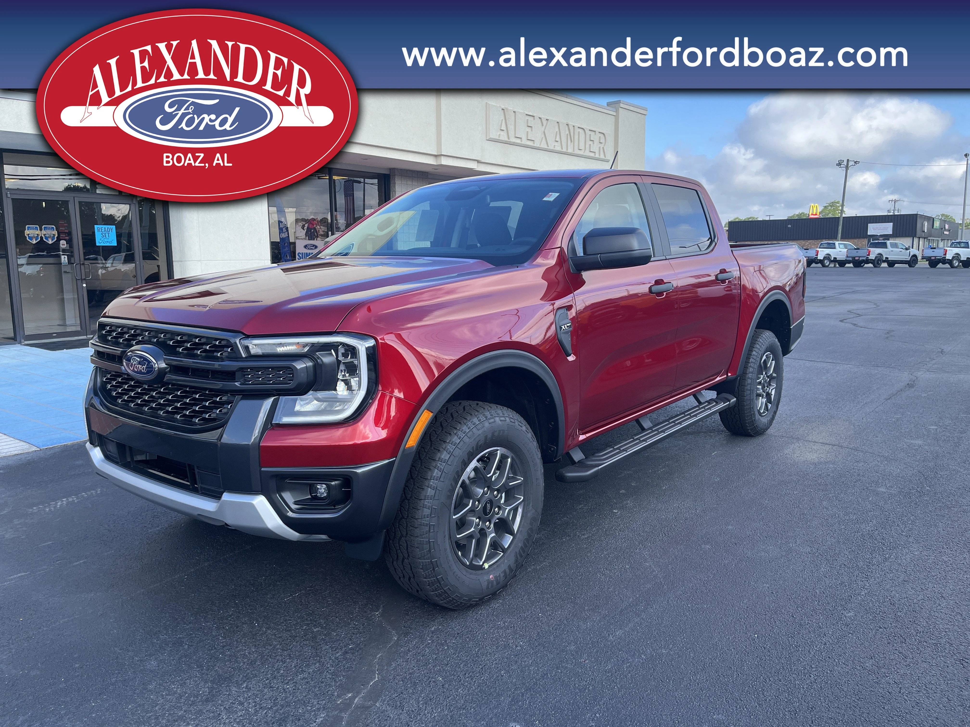 New 2026 Ruby Red Metallic Tinted Clearcoat Ford XLT image 1
