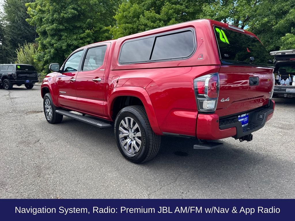 Certified Used 2021 Barcelona Red Metallic Toyota Limited image 4