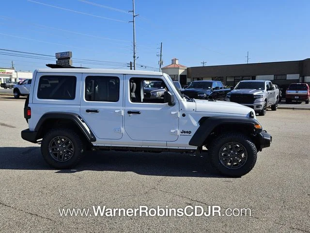 New 2026 Bright White Clear-Coat Exterior Paint Jeep Sport S image 13