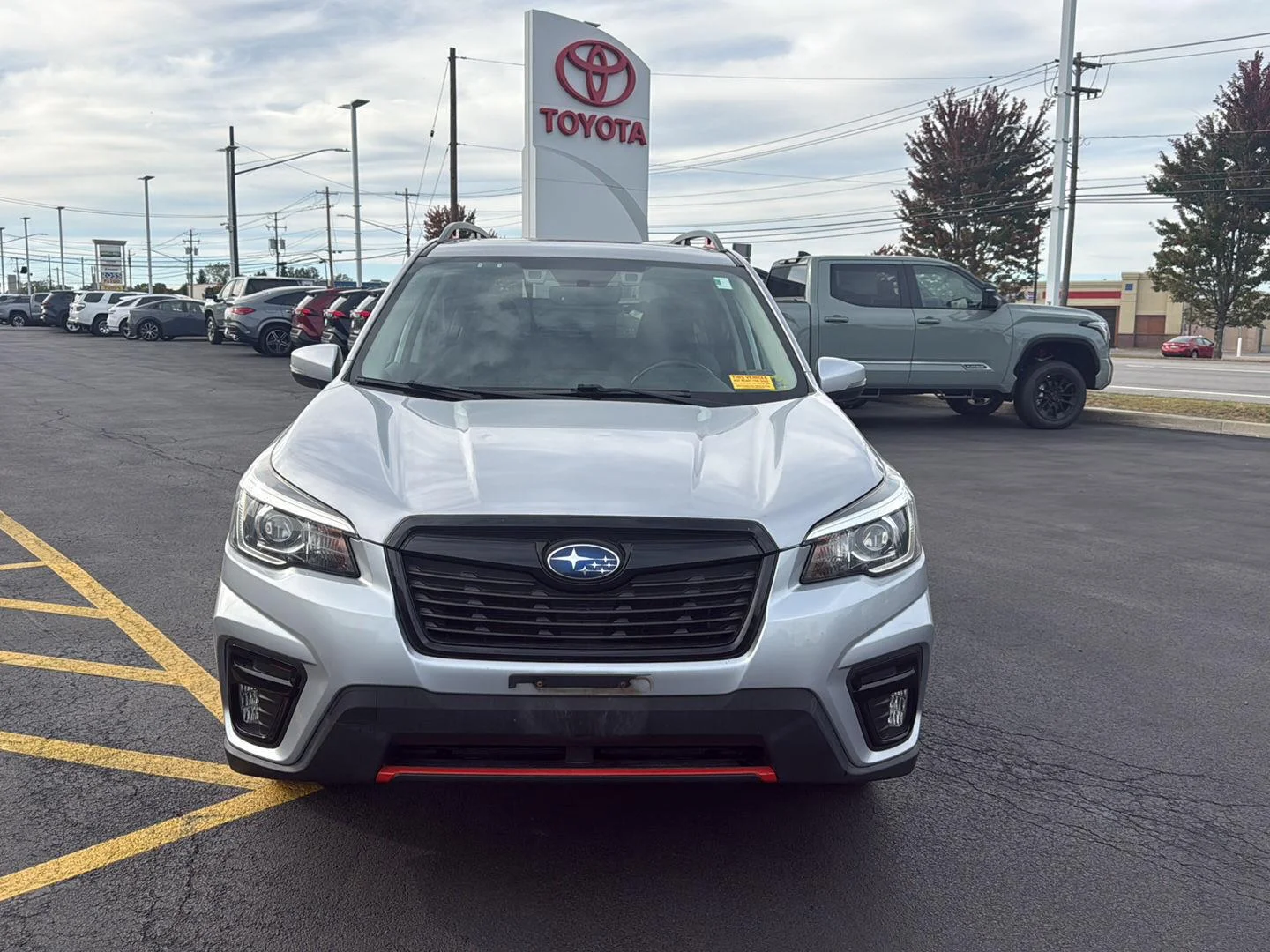 Used 2019 Ice Silver Metallic Subaru Sport image 8